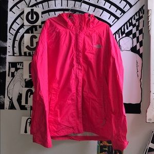 North Face raincoat
